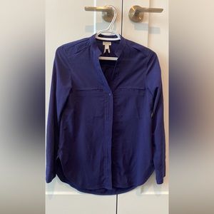 Dynamite blue top - XXS